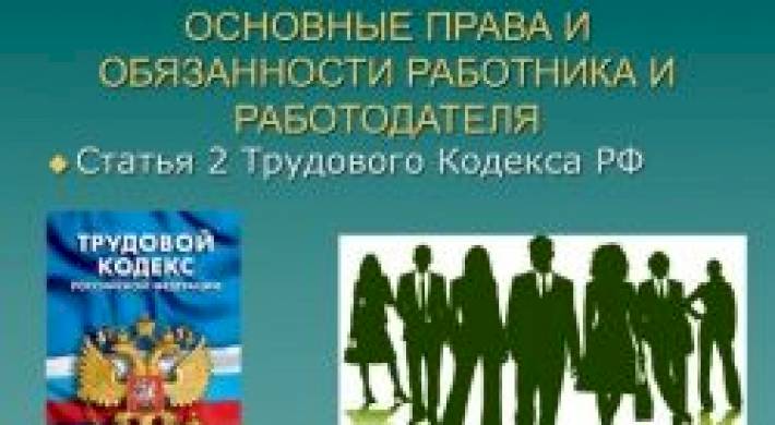 Какие права и обязанности у работодателя - трудовой кодекс РФ