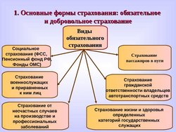 Виды страхования - какие формы страхования применяются в России